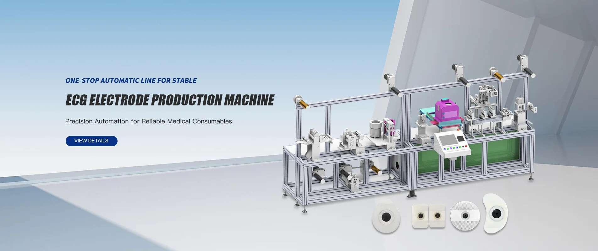 Usine de machines de production d'électrodes ECG en Chine