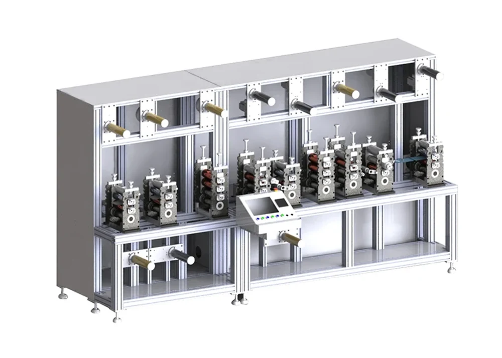 Machine de production d'électrodes ECG à onglets pré-gélifiées