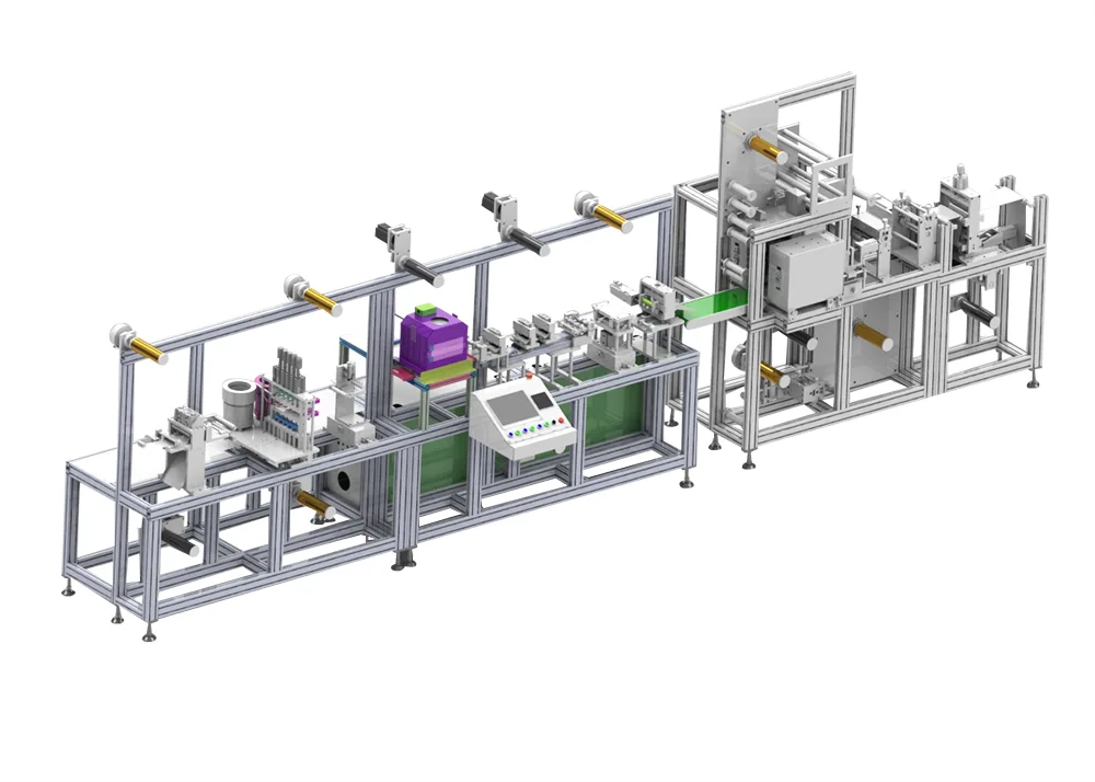 Machine de production d’électrodes portables intelligentes